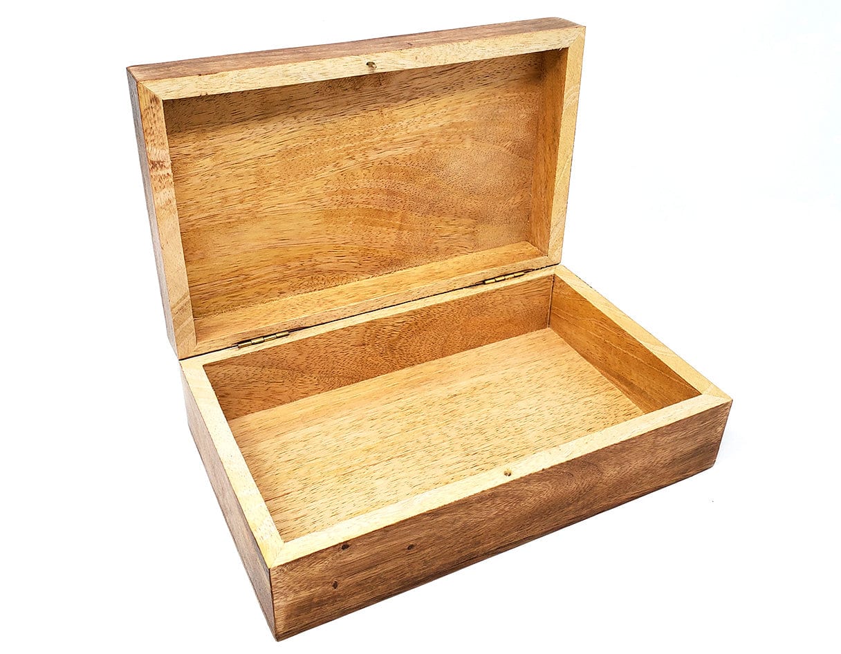 Dog Paw Large Wood Box