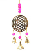 Flower of Life Brass Windchime