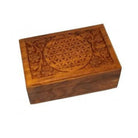 Flower of Life Wooden Box