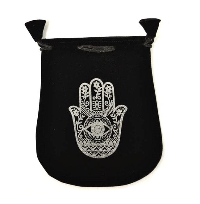 Hand of Compassion Velvet Bag