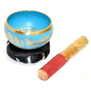 Sky Blue Tibetan Singing Bowl