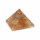 Citrine Orgonite Pyramid