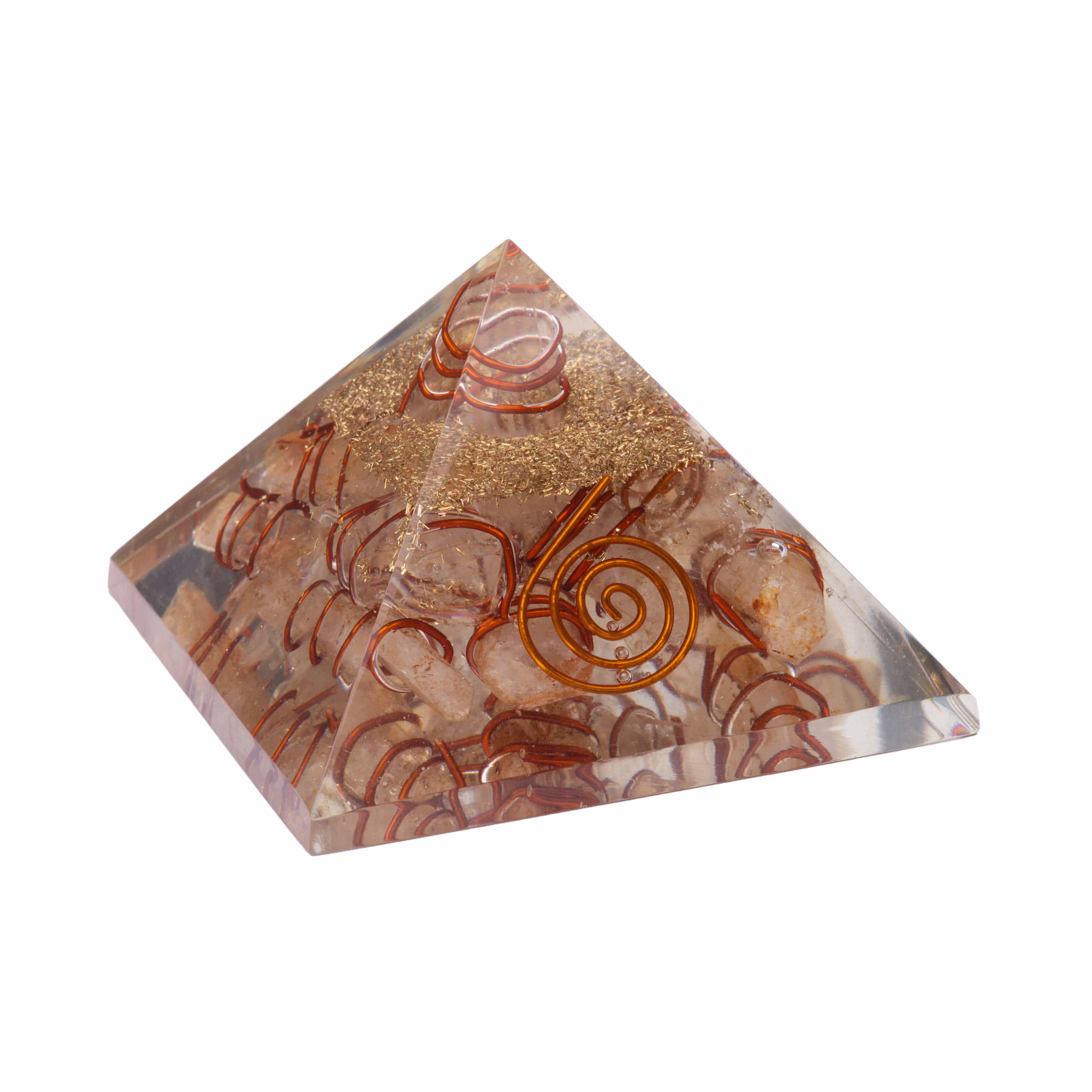 Lemurian Seed Orgonite Pyramid