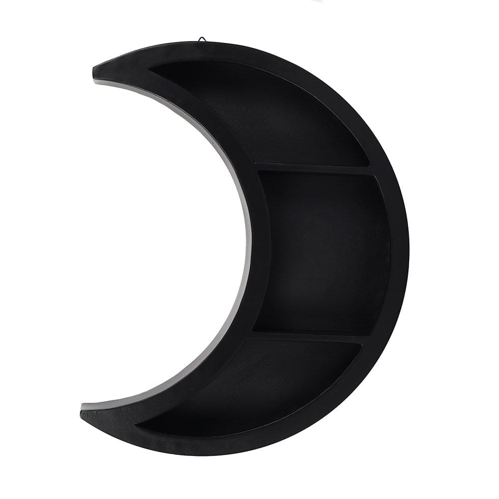 Crescent Moon Shelf in Black