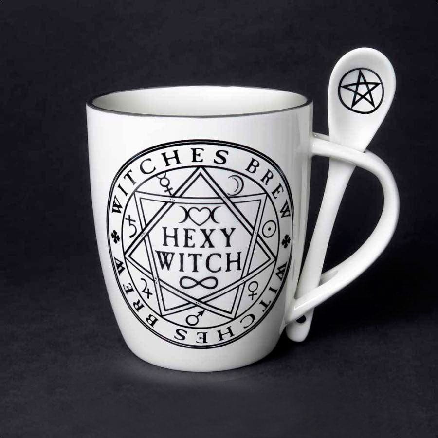 Hexy Witch Mug & Spoon Set