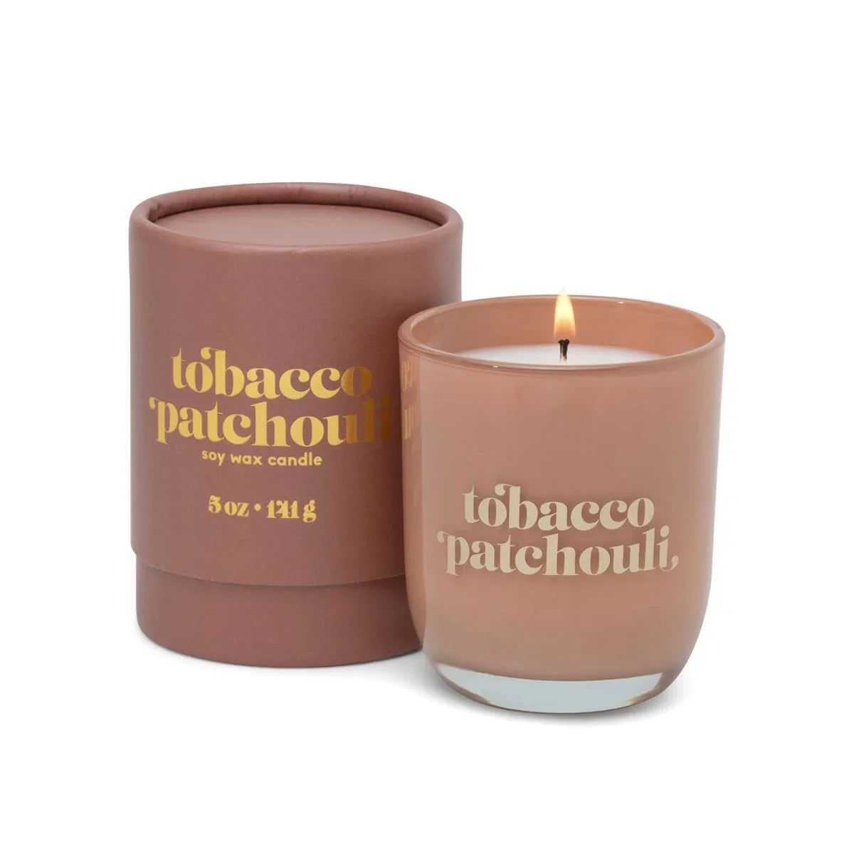 Petite Glass Candle in Tobacco Patchouli