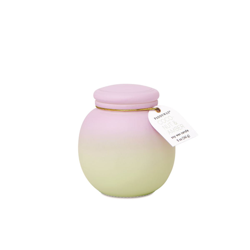 Coconut & Amber Orb Candle