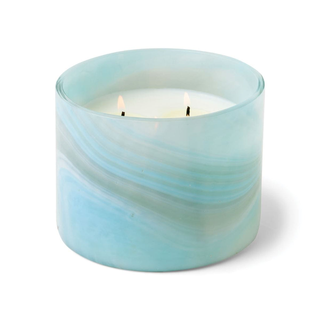 Blue Sage & Lavender Whirl Candle