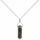 Labradorite Point Sterling Silver Pendant