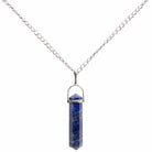 Lapis Point Sterling Silver Pendant