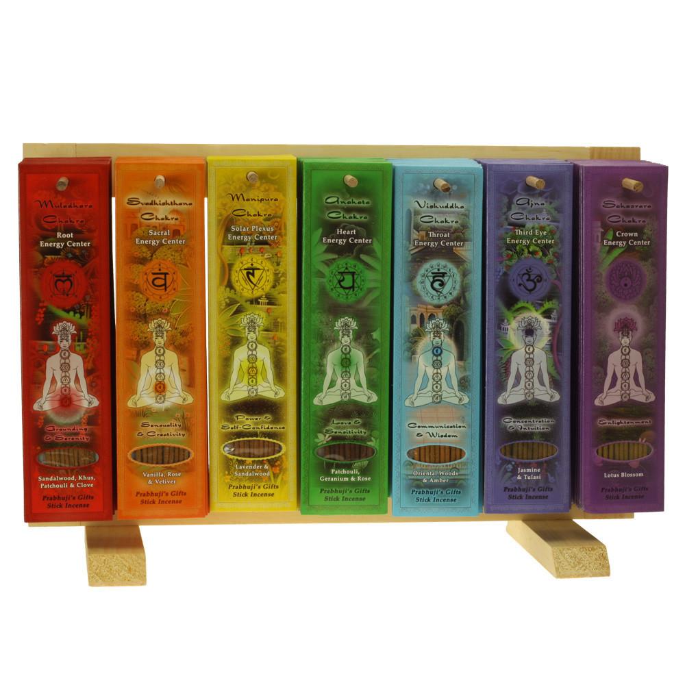 Prabhuji's Gifts Chakra Incense - Body Mind & Soul