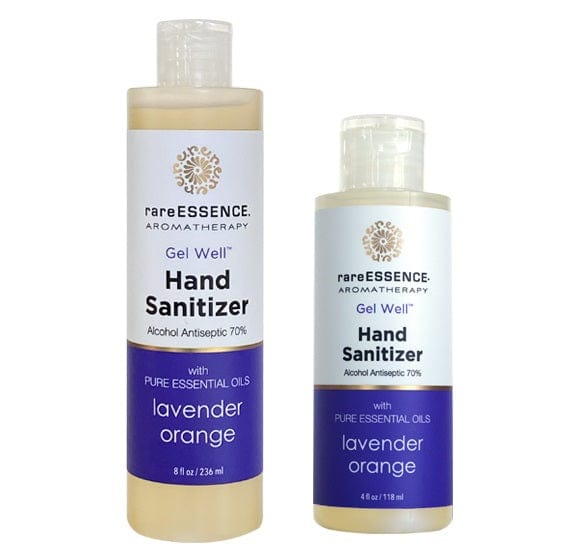 Lavender Orange Hand Sanitizer Gel
