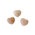 Rose Quartz Puff Heart for love & compassion