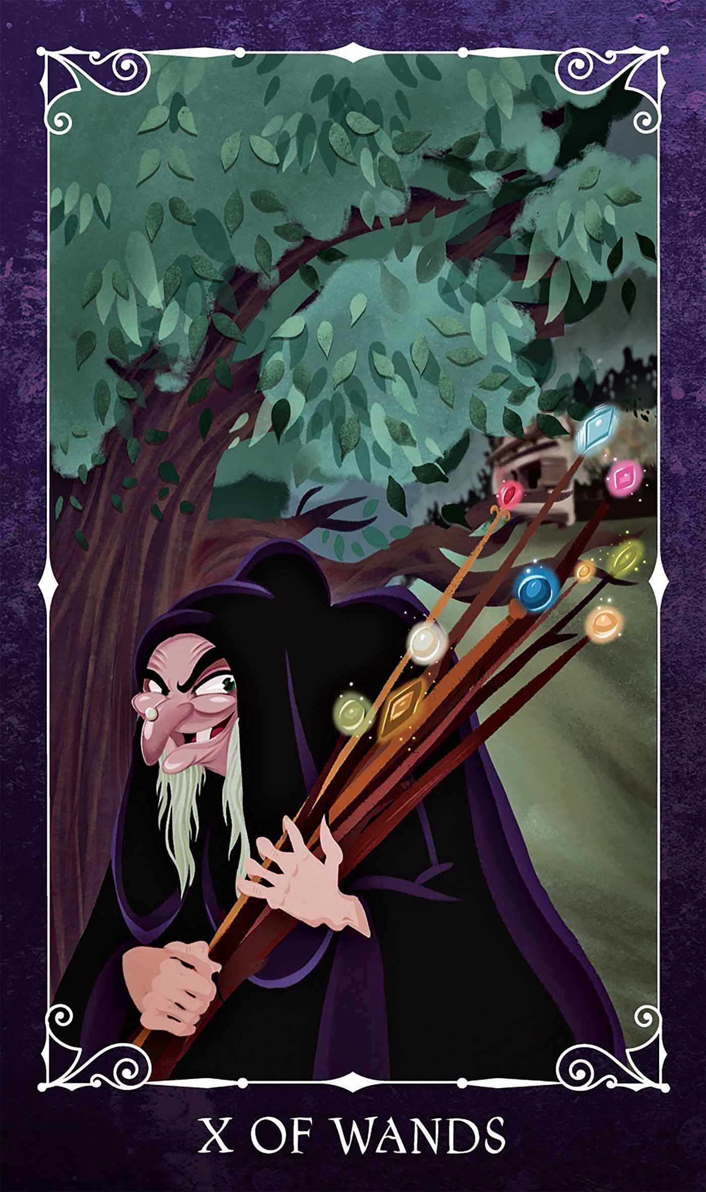 Disney Villians Tarot outlet Deck and guidebook