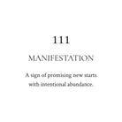 111 Manifestation Candle