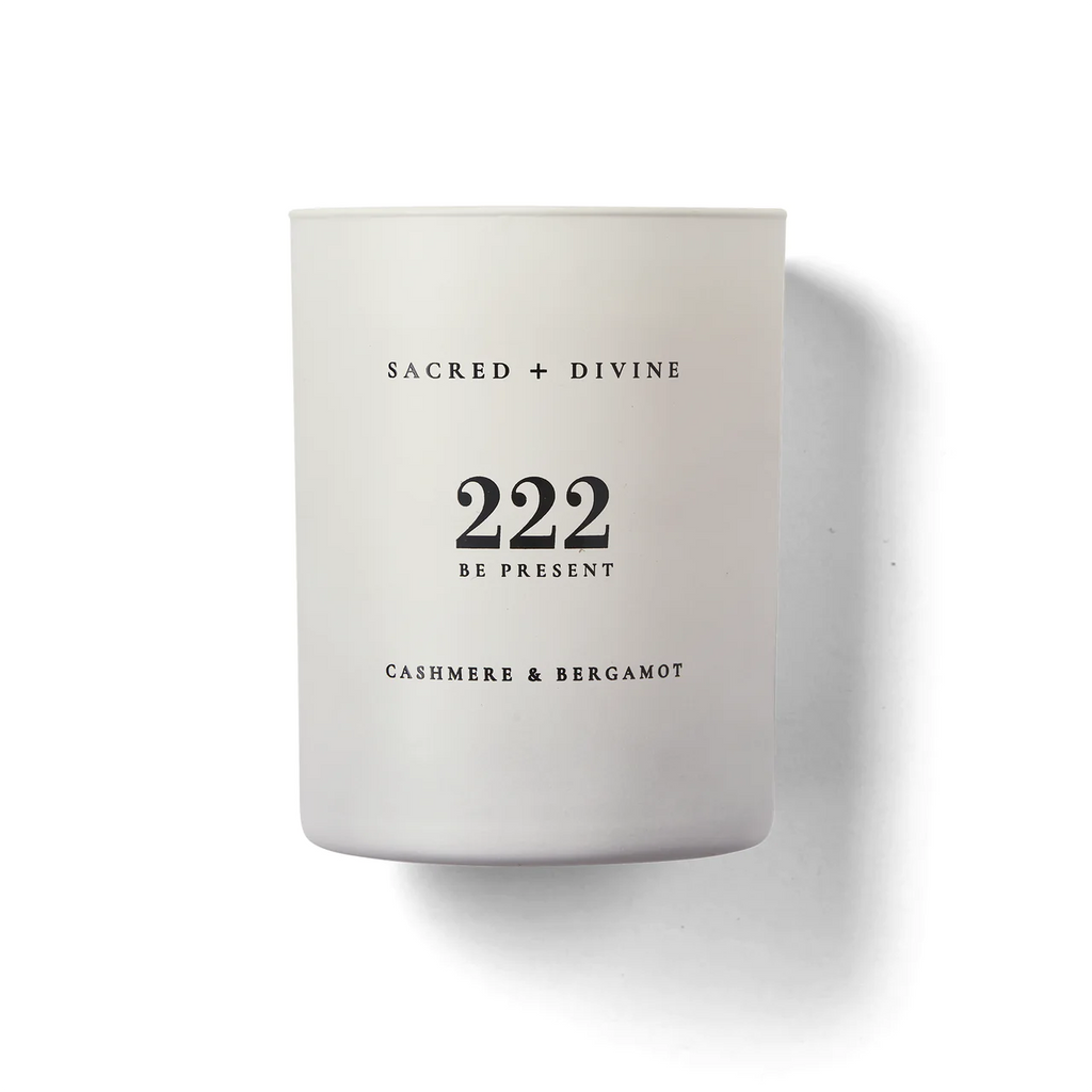 222 Be Present Candle