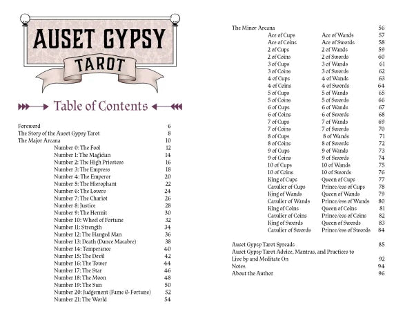 Auset Gypsy Tarot
