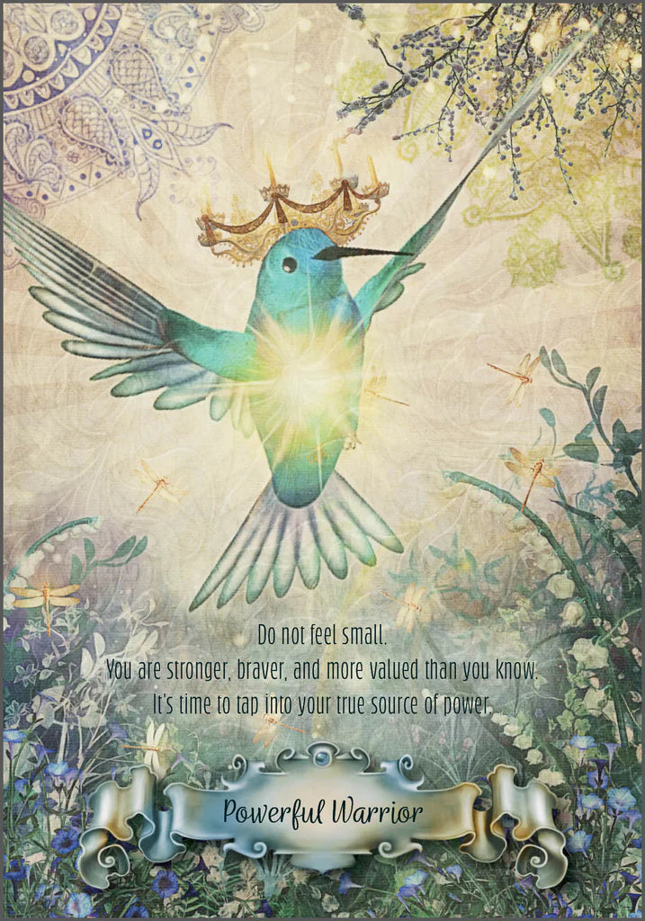 Hummingbird Wisdom Oracle Cards