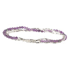 Amethyst Delicate Wrap Bracelet