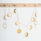 Moon Phase & Moonstone Garland