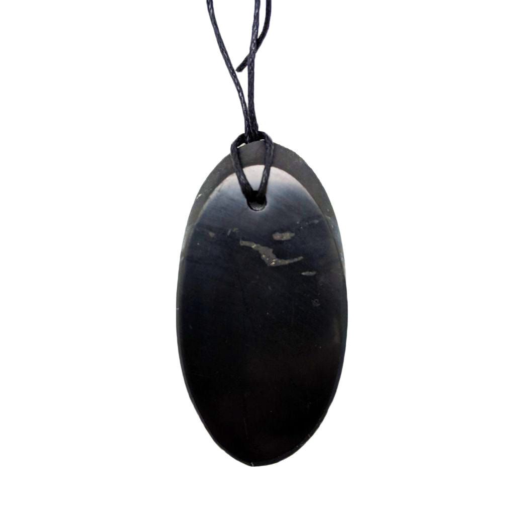 Shungite Slice Pendant