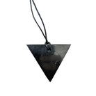 Shungite Pendant in Triangle Female