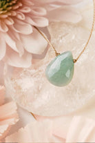 Milky Aquamarine Luxe Beautiful Mom Necklace