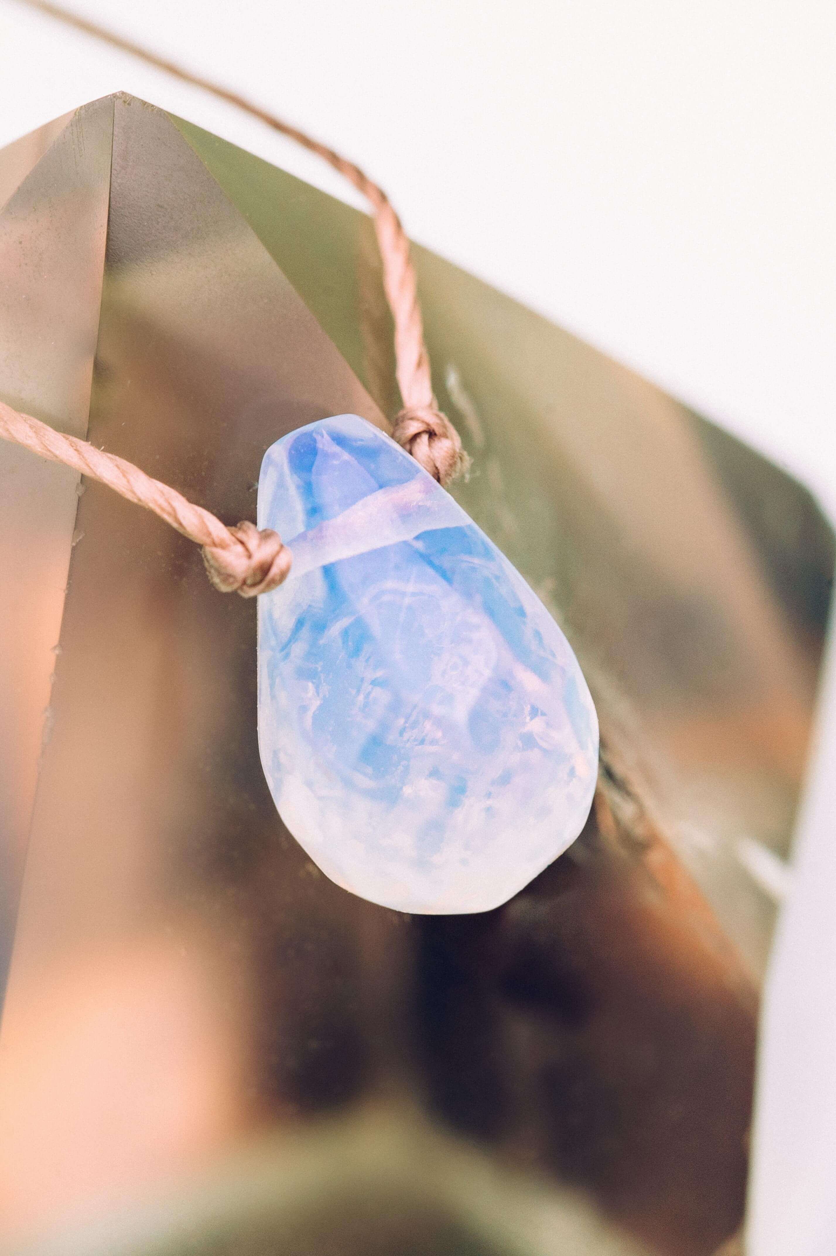 Opalite Soul Shine Motherhood Necklace Close UP