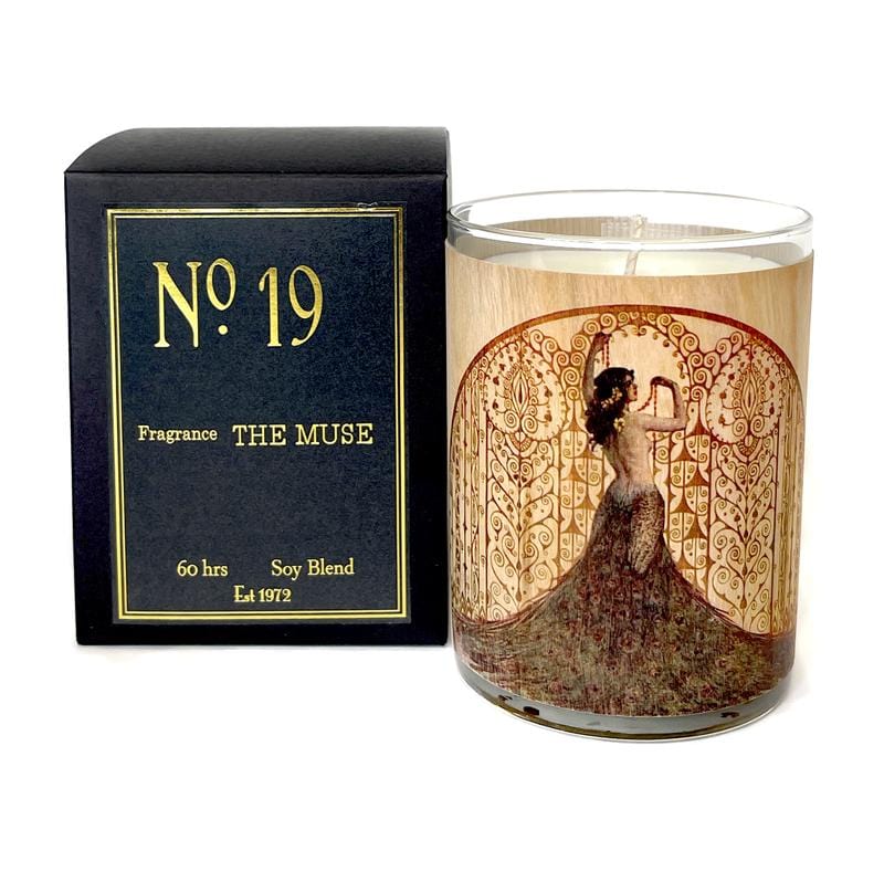 Muse No. 19 Wood Candle
