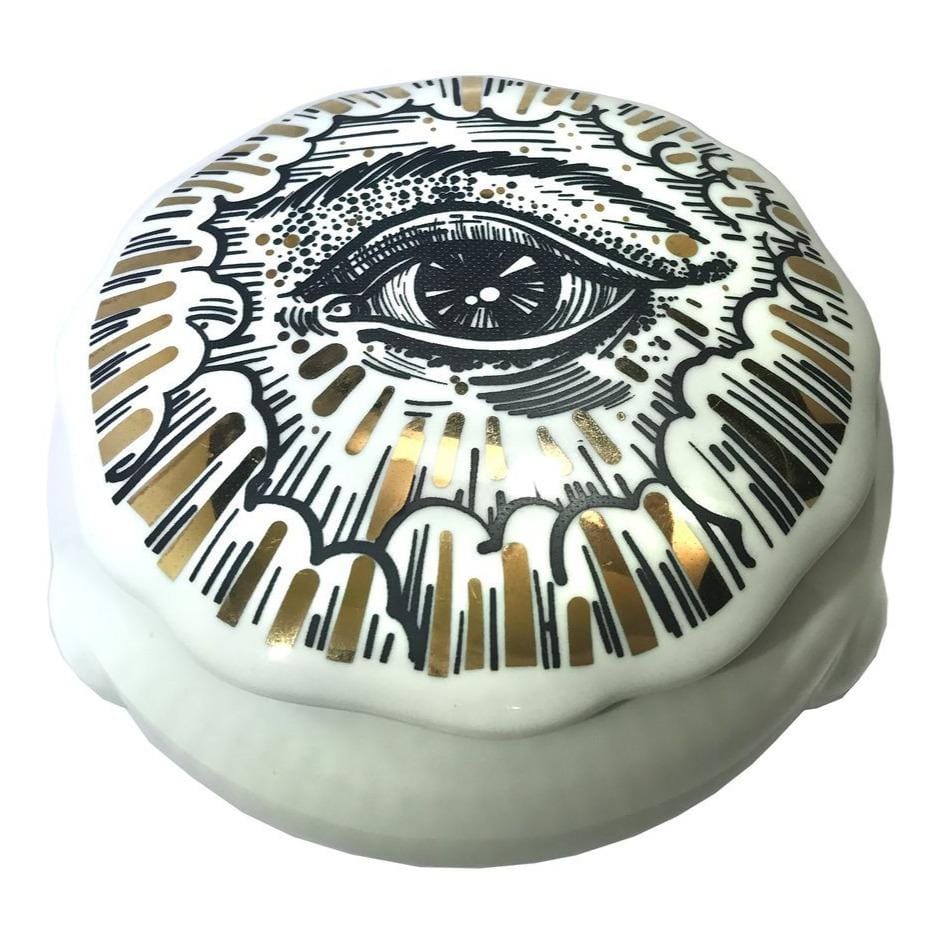 Mystic Eye Ceramic Box