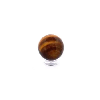 Tiger Eye Sphere on Stand