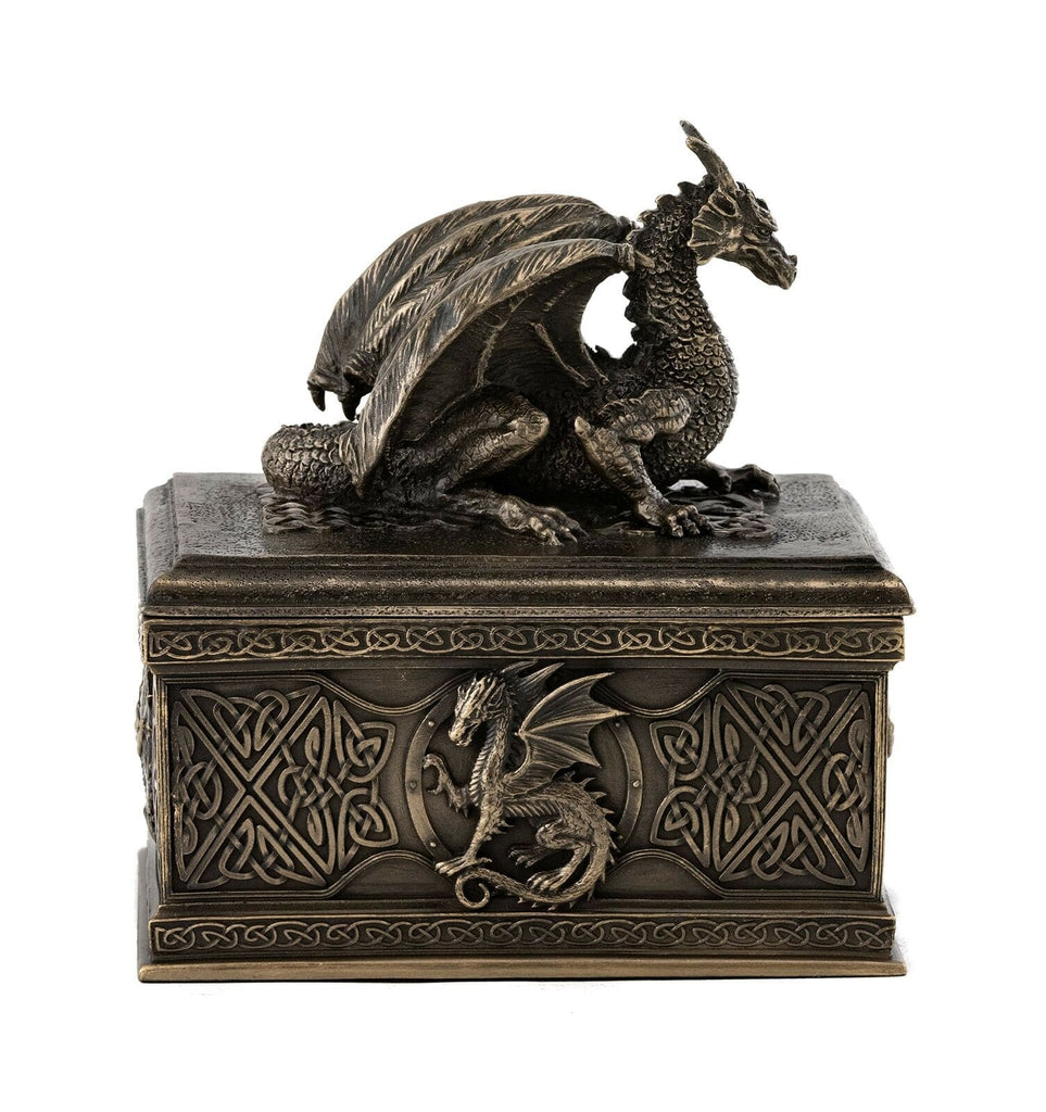 Celtic Dragon Treasure Box