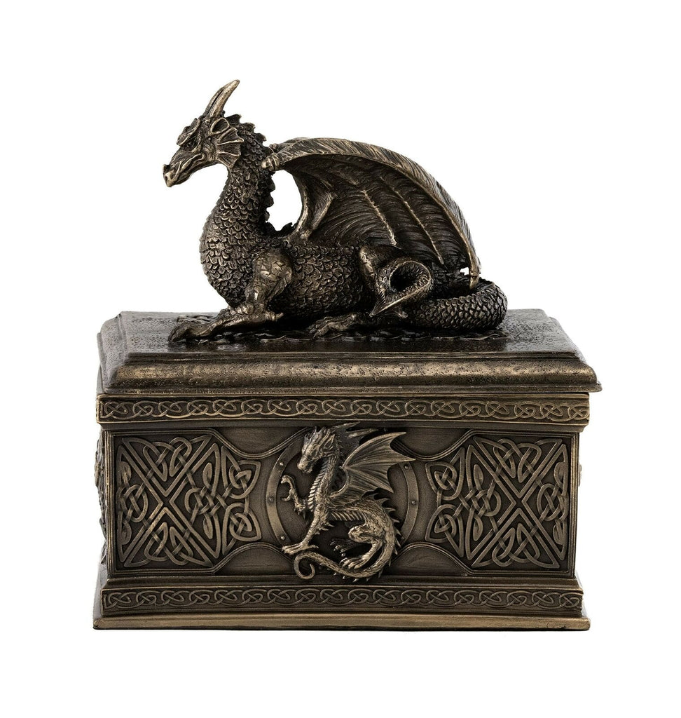 Celtic Dragon Treasure Box