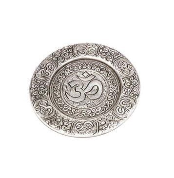 Om Aluminum Incense Burner