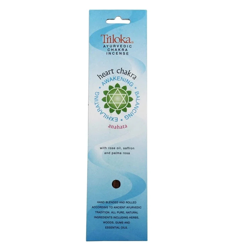 Ayurvedic Chakra Incense - Body Mind & Soul
