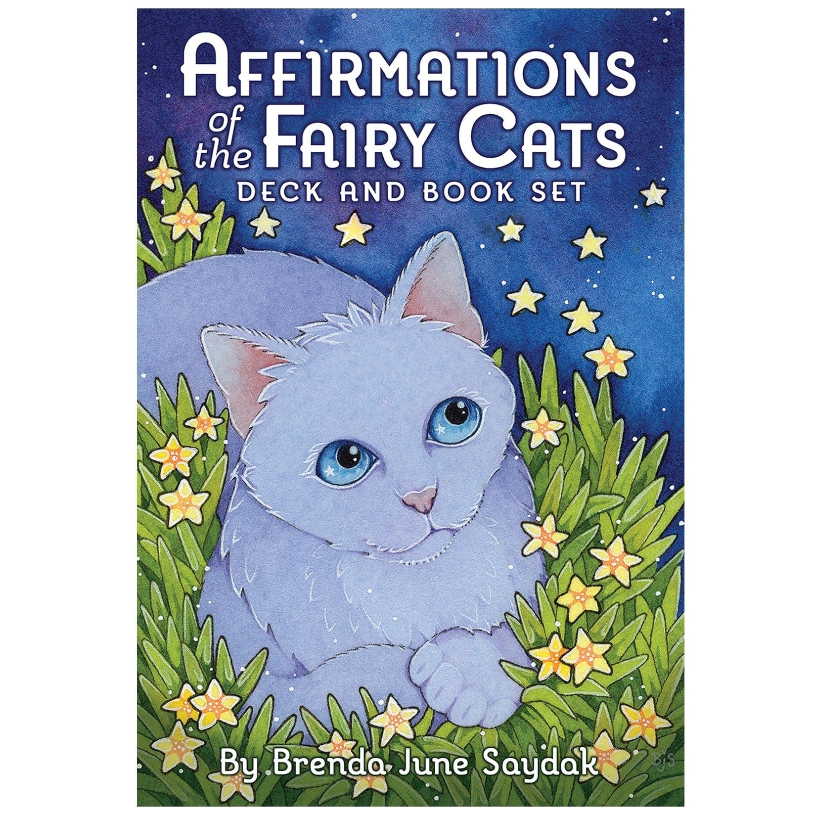 Affirmations of the Fairy Cats Deck and Book Set