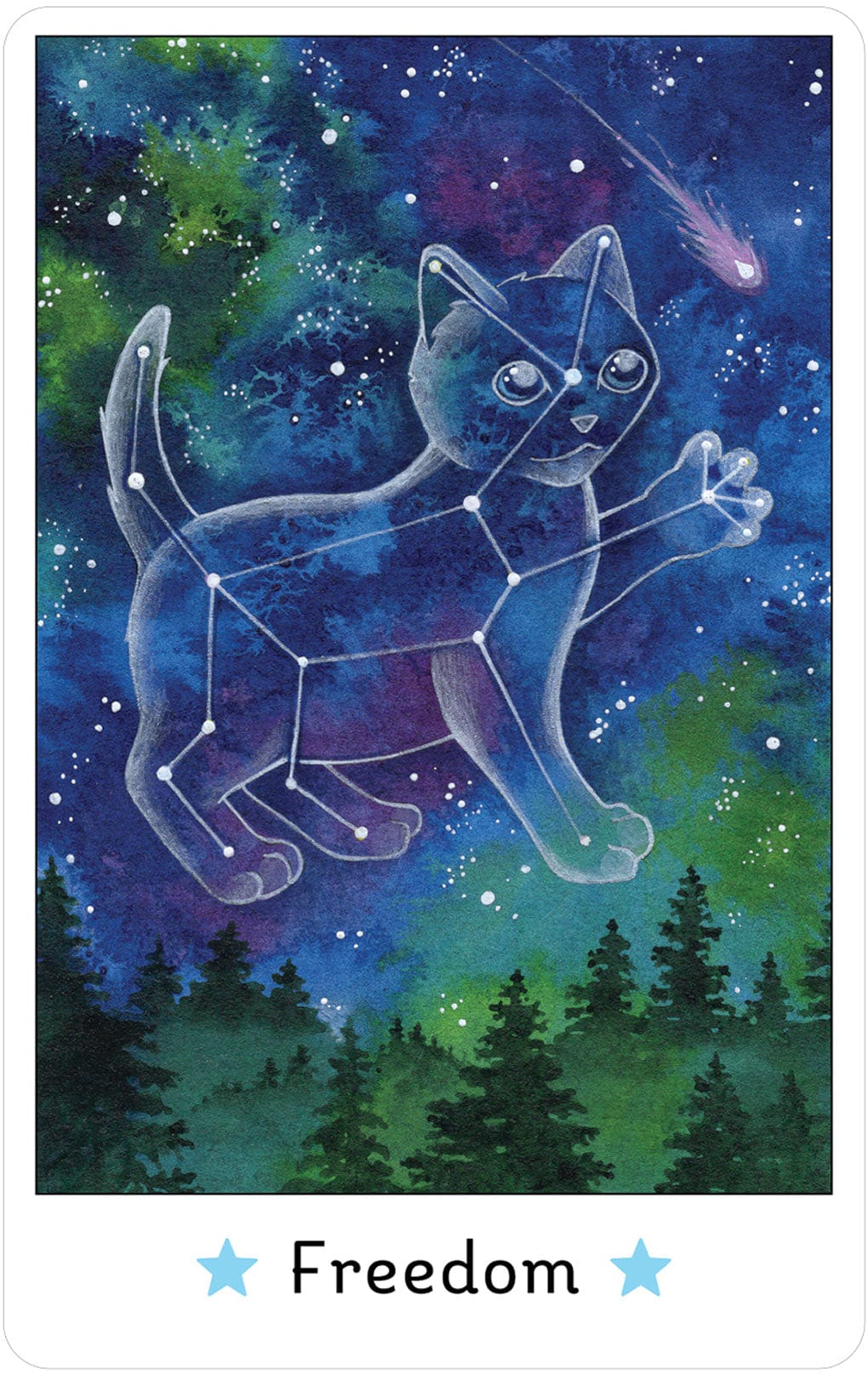 Affirmations of the Fairy Cats Deck and Book Set