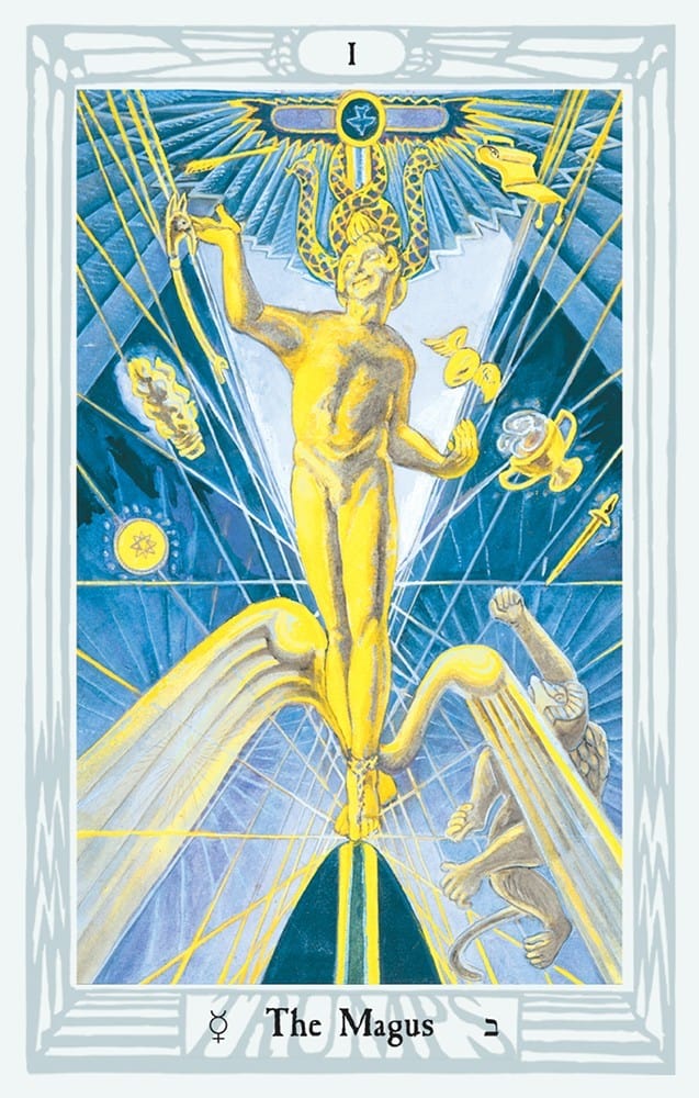 Crowley Thoth Small Tarot Deck