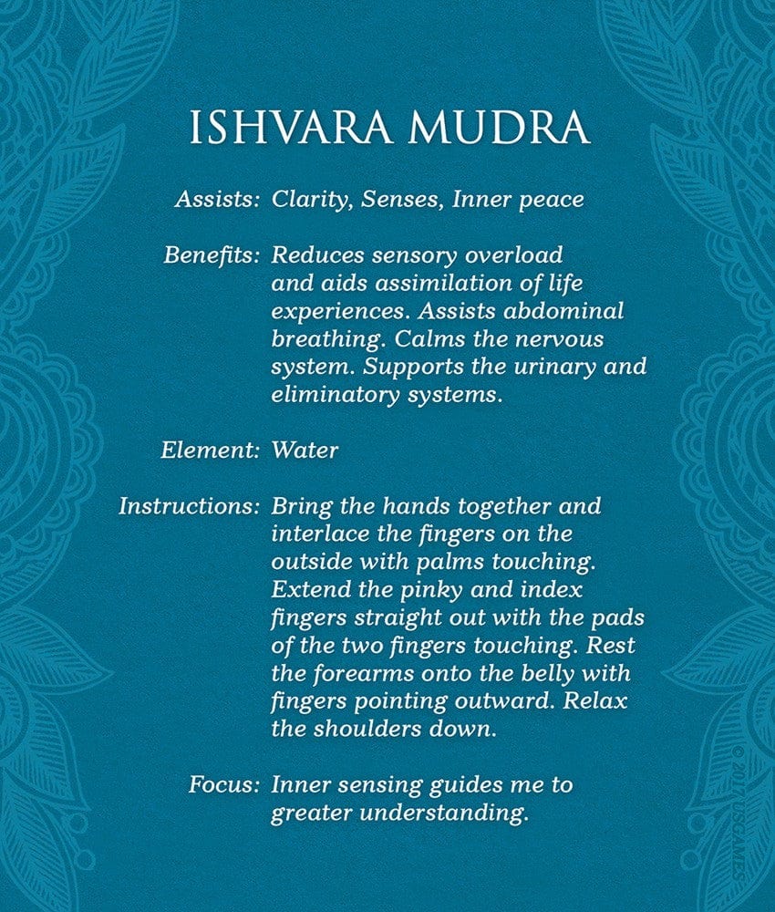 Mudras for Awakening the Five Elements