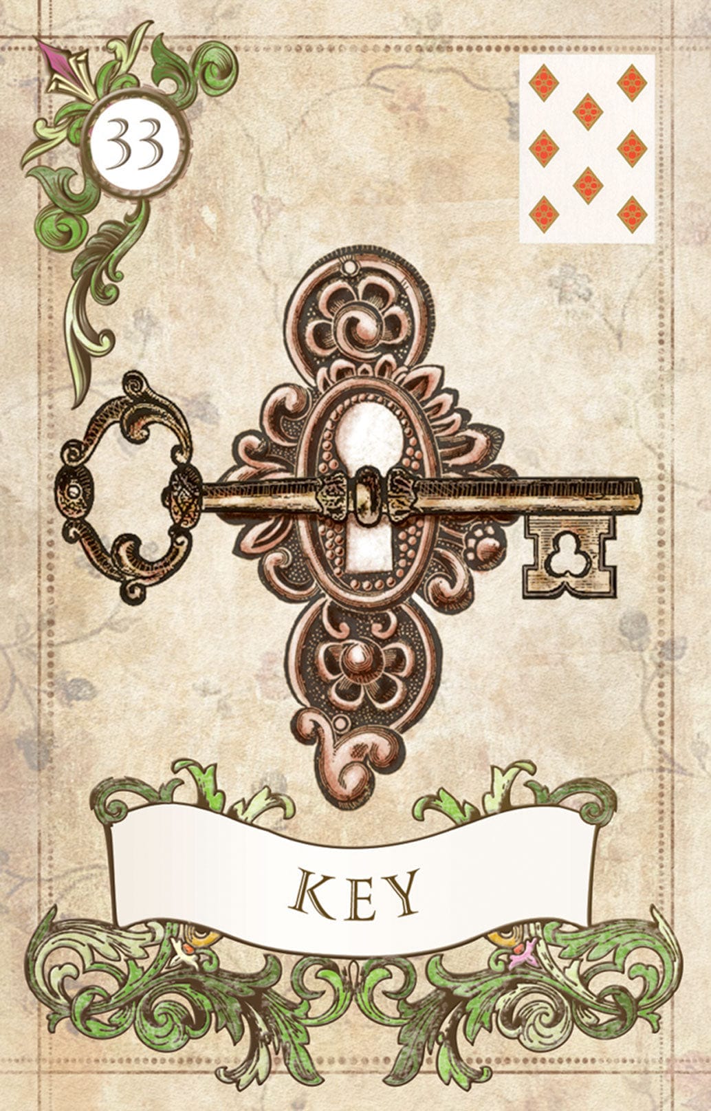 Old Style Lenormand Cards