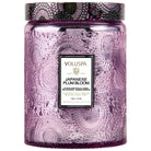 Japanese Plum Bloom Large Embossed Jar Candle