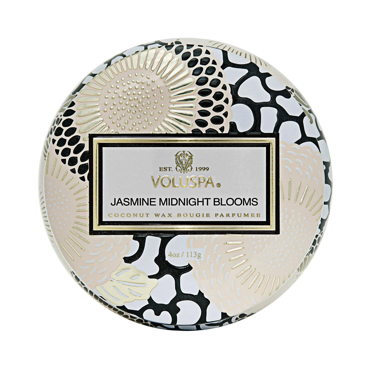 Jasmine Midnight Blooms Mini Tin Candle