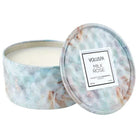 Milk Rose 2-Wick Tin Candle