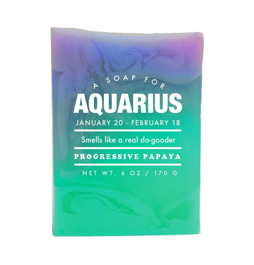 Aquarius Astrology Bar Soap