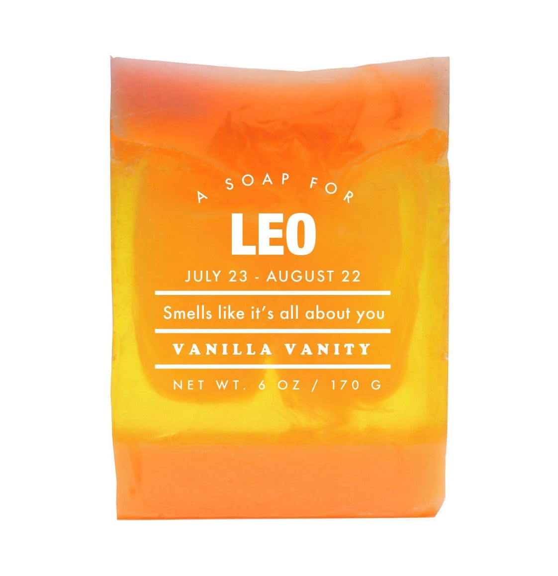 Leo Astrology Bar Soap