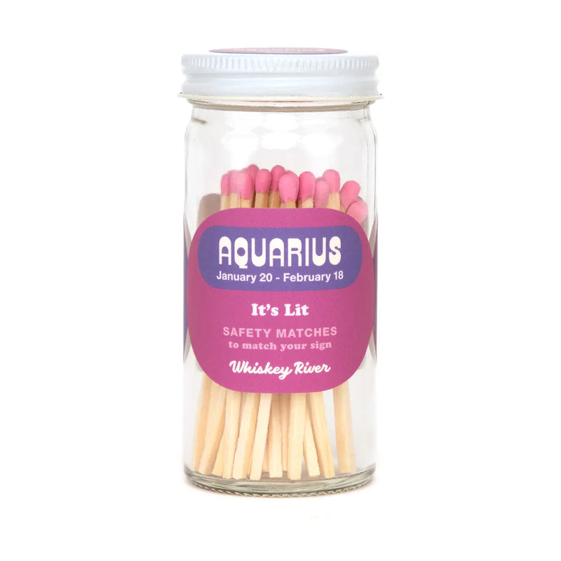 Aquarius Safety Matches Bottle