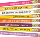 Leo Astrology Pencil Set