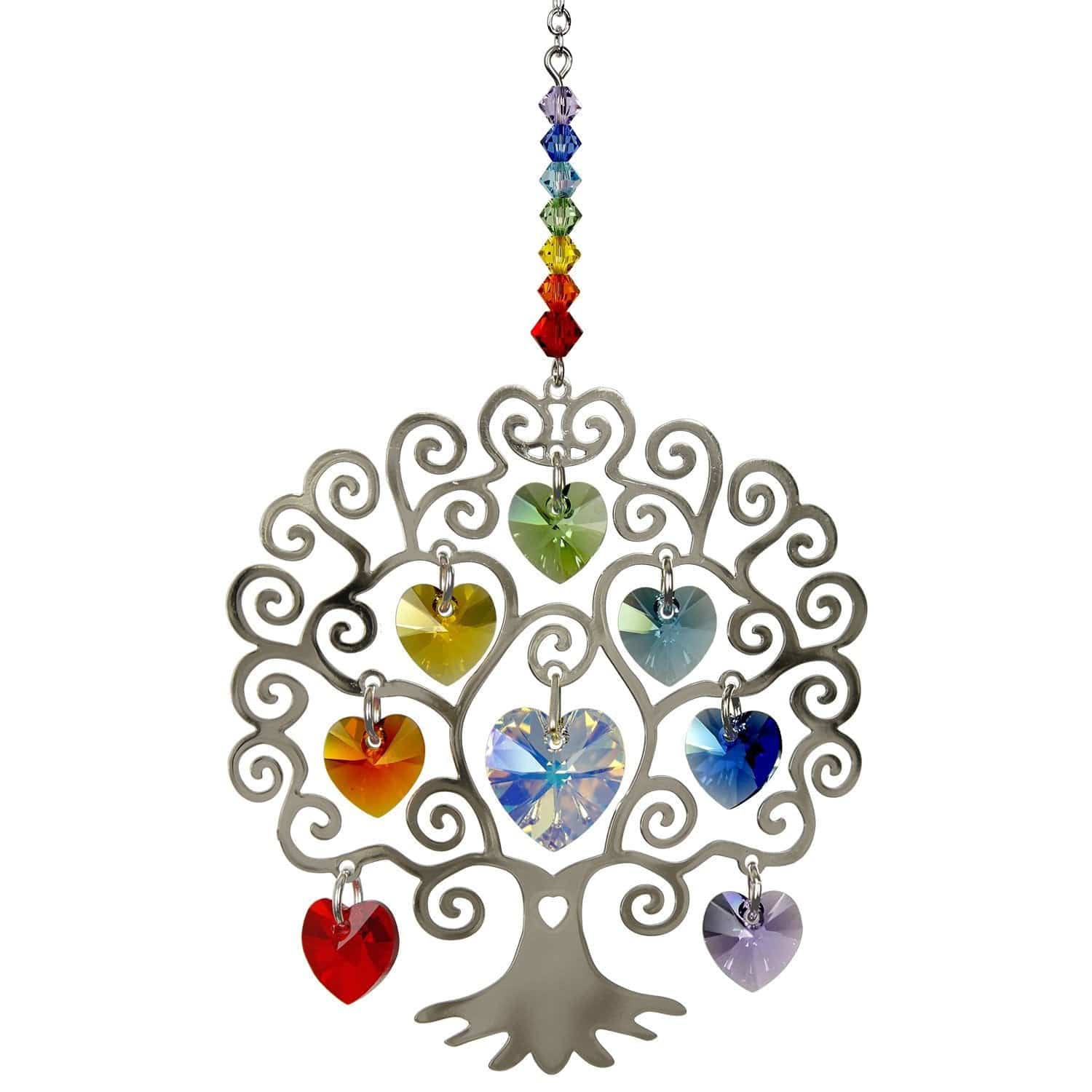 Crystal Tree of Life Suncatcher