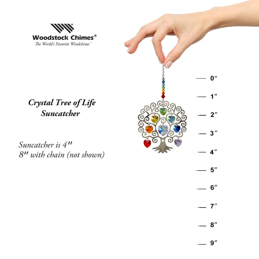 Crystal Tree of Life Suncatcher