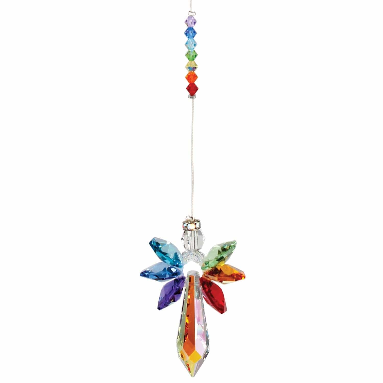 Chakra Crystal Guardian Angel Suncatcher